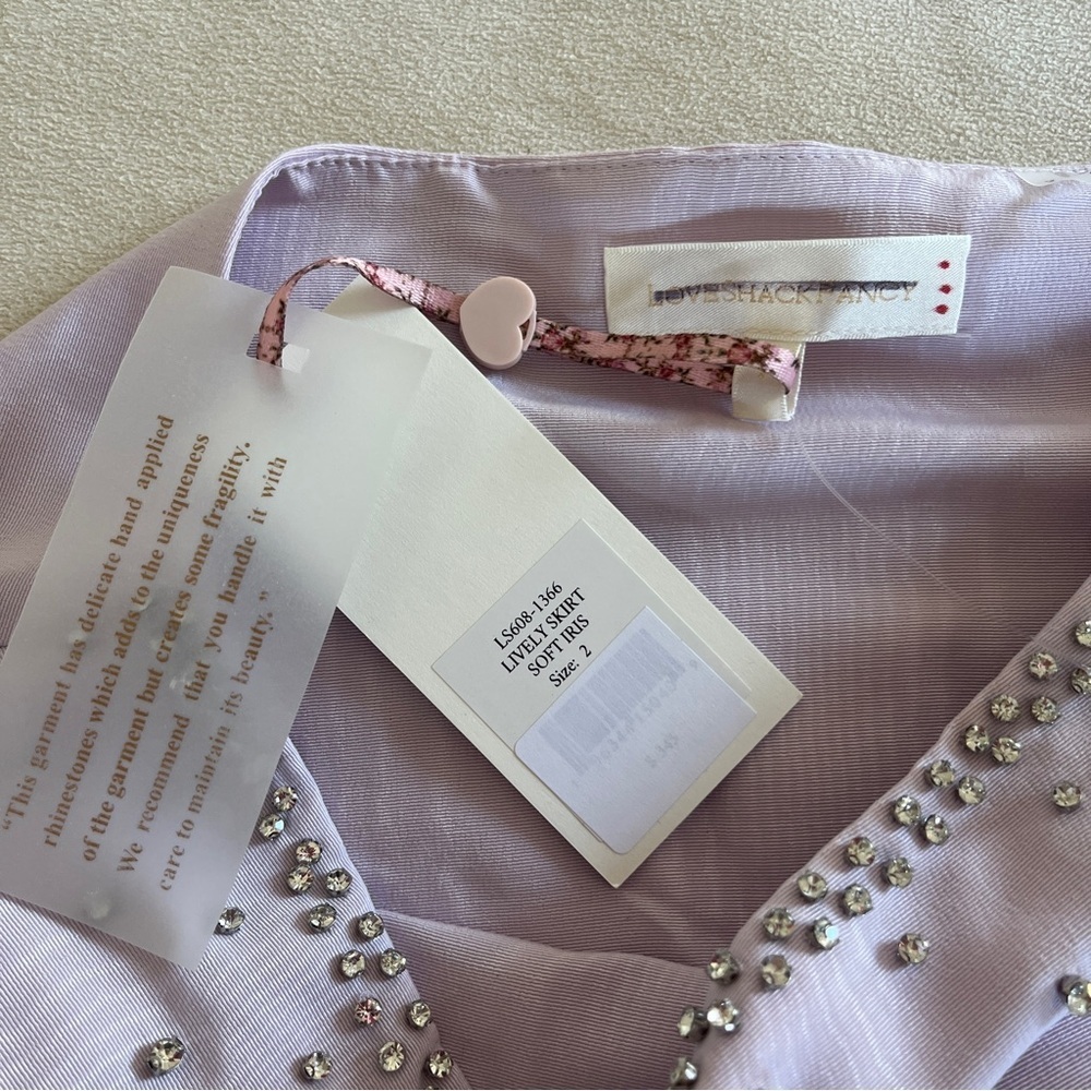 Loveshackfancy New Lively Skirt Size 2 - Picture 9 of 10